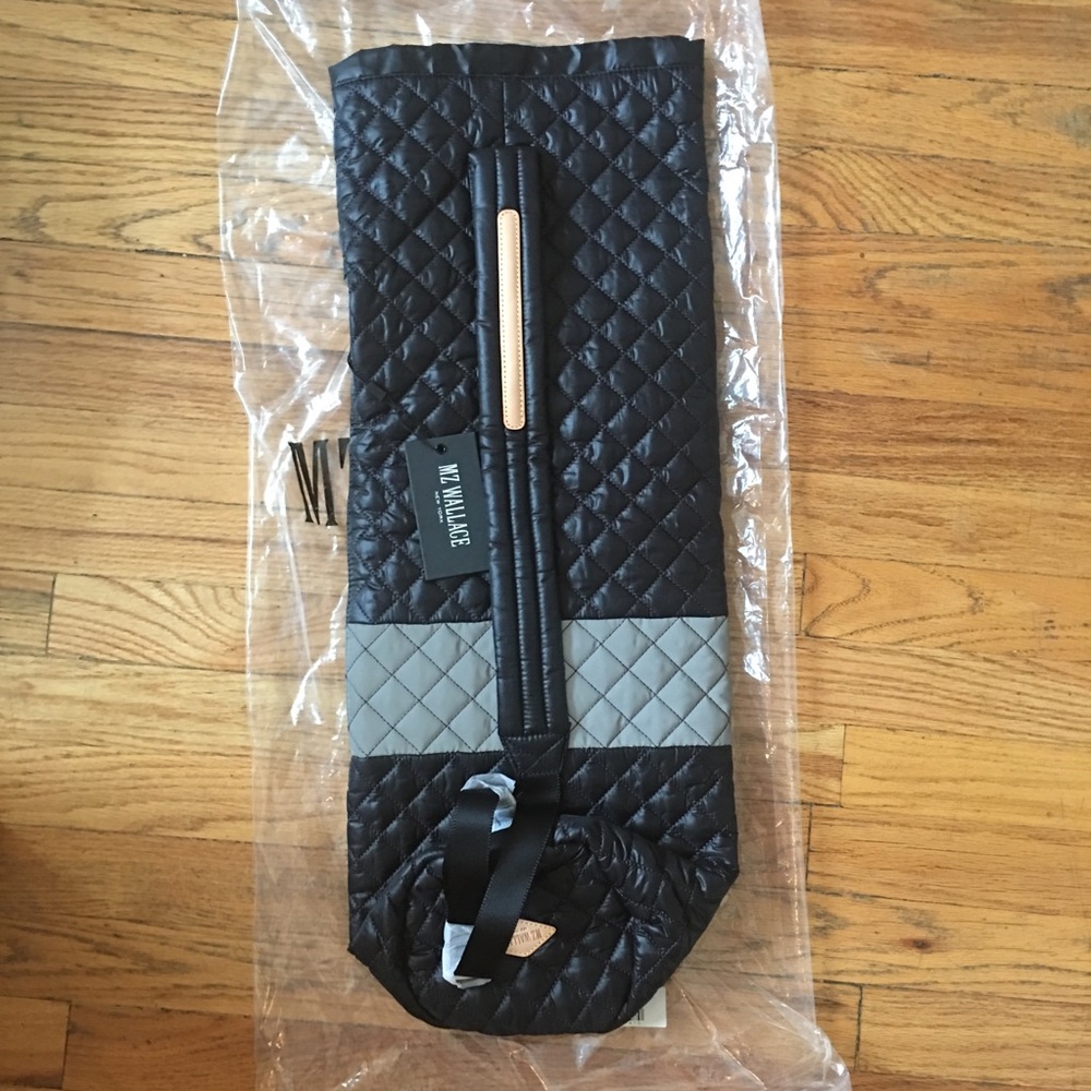 MZ Wallace yoga mat bag - black